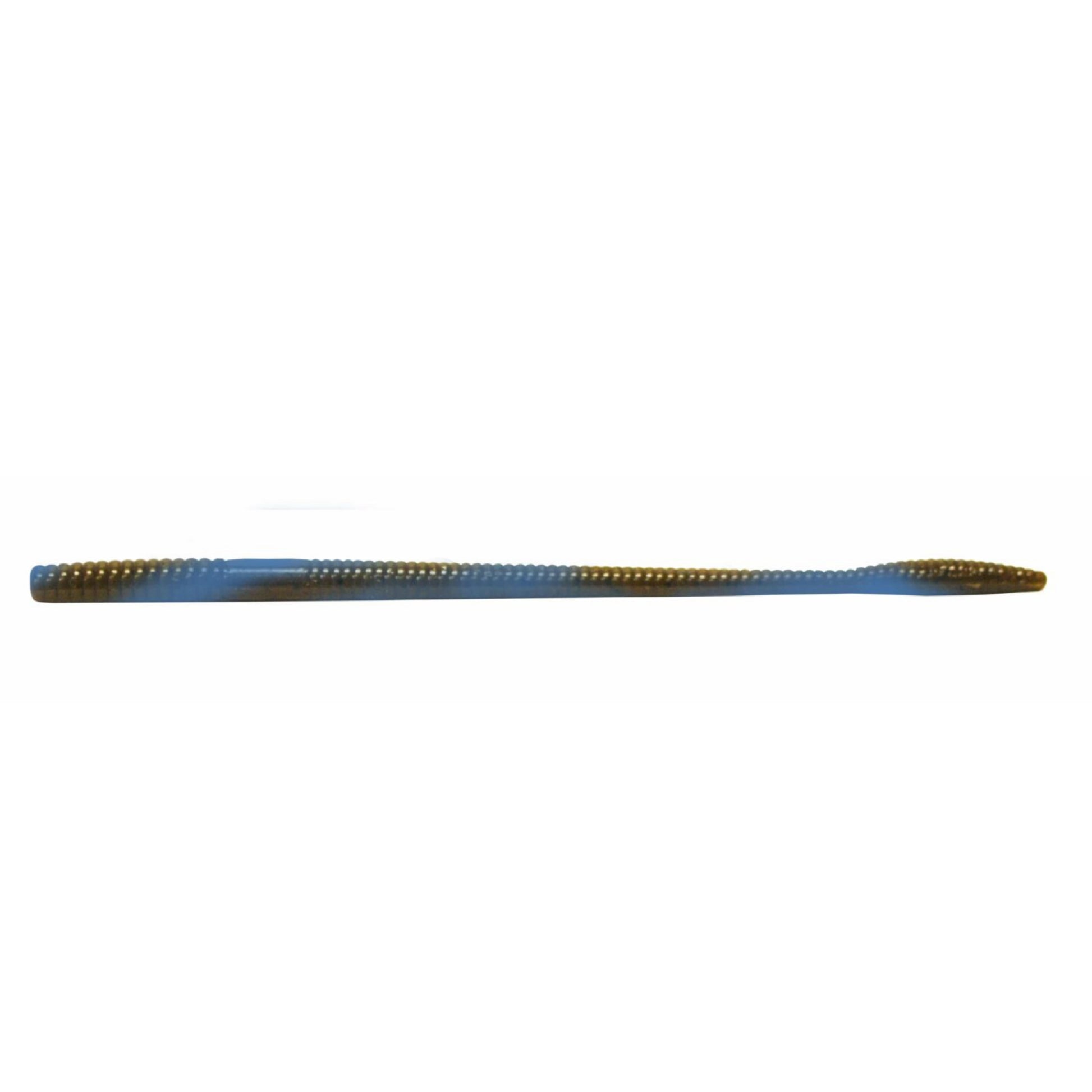 Owner Jasterbait Worm GN-22 Soft Plastic Bait - 4.5 Inch, Back Slit For Weedless Rigging (Color BG #11)