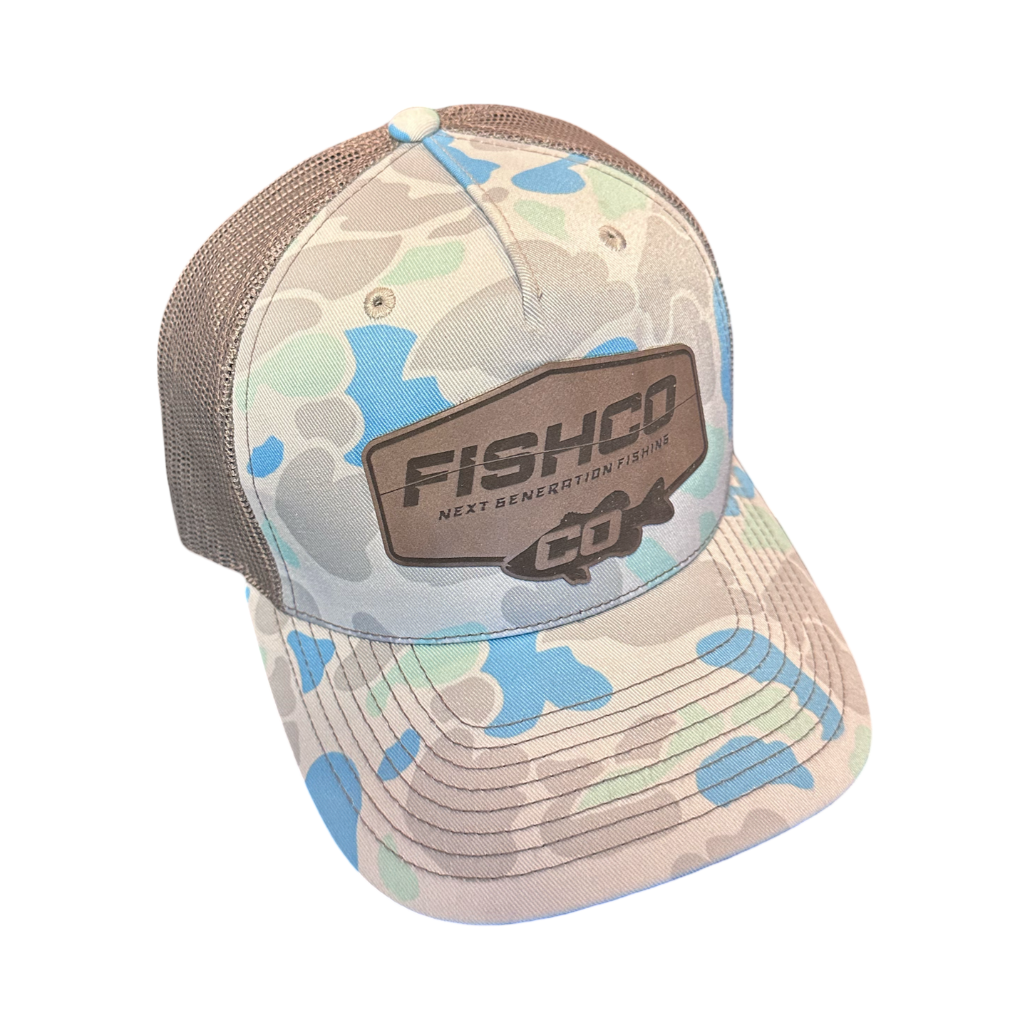 FishCo Flagship Duck Camo Hat